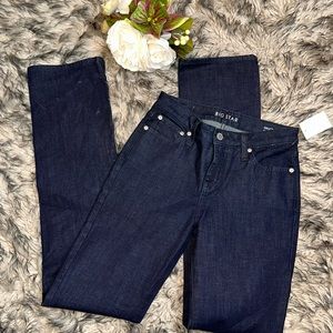 BIG STAR OMNI LIFT TUCK GRACE CURVY STRAIGHT SZ 4